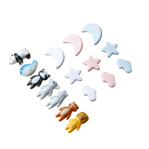 LGEDIS Ceramic Animal Drawer <strong>Handles</strong> Novelty Shape For Childrens Room Furniture Cabinet Door Easy Installation - Product Image 3