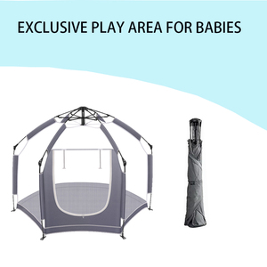 Custom Logo Foldable Playpen Modern Design Indoor Outdoor Use Safety Kids Bedroom Living Room Park Baby <strong>Playtent</strong> - Product Image 2