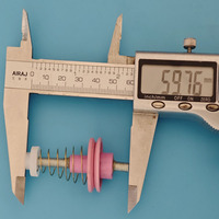 Tendeur de fil avec disques de tension à ressort, dispositif de tension de fil en céramique pour pièces détachées de machine à tricoter