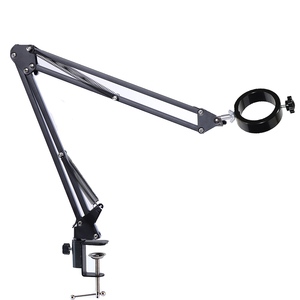 Aluminum Alloy Stand <strong>Microscope</strong> Camera Stand Holder Bracket <strong>Lift</strong> Foothold Table <strong>Frame</strong> for <strong>Microscope</strong> Repair Soldering - Product Image 6