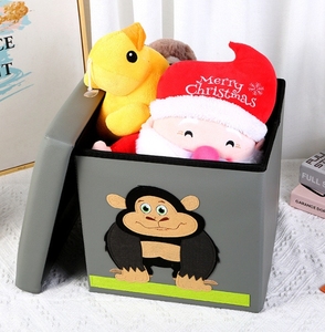 Caja de Almacenamiento Plegable Multiusos para Juguetes, Otomana de Almacenamiento de Juguetes para Niños - Product Image 6