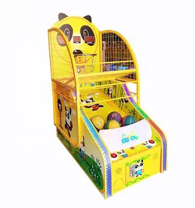 Günstiger Verkauf von Kinder schieß spielen, münz betriebenen Videospiel-Arcade-Spielen für Kinder basketball automaten