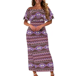 Indian Tribal Designer Two Piece Dress Loose Plus Size Fashion Trendy Dress Minimum Order Quantity Puletasi Hot Sale Streetwear