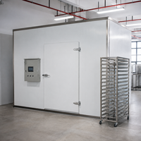 Industriële hetelucht droogkamer type Shouchuang Batch voor chili, gember, ui, champignons, kruiden en fruit.