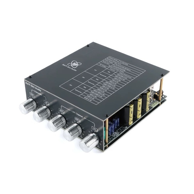 AS21HPA High-Power TPA3255 for Bluetooth Digital Amplifier 2.1 Channel Subwoofer with 300W*2+600W Module Electronic Modules Kits