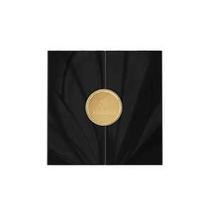 Coffret Cadeau Luxe Noir Rectangulaire Classique pour Bijoux : Plaques Personnalisées en Bois et Métal pour Boucles d'Oreilles, Bracelets, Colliers et Pièces de Monnaie - Product Image 1
