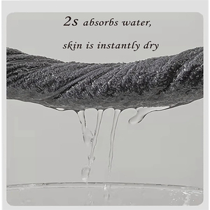 Ensemble de Serviettes de Bain de Luxe 100 % Coton, 3 Pièces, Doux et Très Absorbant, en <span class=keywords><strong>Microfibre</strong></span>, pour Hôtel et Usage Quotidien - Product Image 5