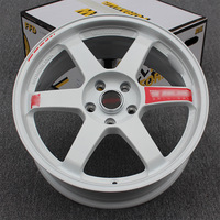 Jantes de course en alliage 15 pouces 7J ET35 4x100 pour Jazz, Fit, Swift, Polo, Vios JDM