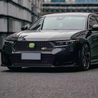 Kit carrosserie pare-chocs pour Honda Accord Type R 2023 + 11th Facelift Retrofit Upgrade Modification Grille d'admission d'air Accessoires extérieurs