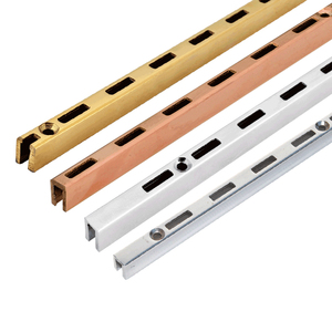 Longue bande de fer galvanoplastie petite une étagère en bois de supermarché de <span class=keywords><strong>colonne</strong></span> - Product Image 1