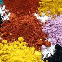 Pigment synthétique d'oxyde de fer rouge mélangé pour ciment, pigments noirs, oxyde ferrique coloré pour sols époxy Hyrox