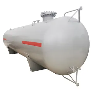 Yerden 10 metrik ton LPG pişirme gaz depolama tankı lpg tankı