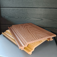 Revêtement mural extérieur en WPC imperméable en gros, bardage composite bois-plastique pour les distributeurs mondiaux