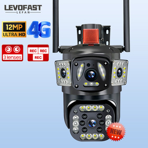 Levofast New V380Pro 4G IP66 Không Thấm Nước 3 Hình Ảnh Ngoài Trời Máy Ảnh PTZ Tầm Nhìn Ban Đêm Wifi Nhà Trong Nhà Giám Sát CCTV Máy Ảnh - Product Image 2