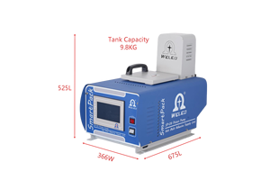 Applicatore di Etichette Digitali Weleo, Colla a Caldo Elettrica SP-09 TouchTech, Scioglitore Automatico di Adesivi 380V/220V per Imballaggi Alimentari - Product Image 2