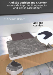 <span class=keywords><strong>Support</strong></span> de projecteur <span class=keywords><strong>motorisé</strong></span> Yinzam UST avec plateau coulissant intelligent, synchronisation automatique, plateau rétractable jusqu'à 200 pouces de projection - Product Image 5