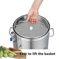 Système de Brassage Électrique Domestique 35 45 65 75L pour Bière – Équipement de Fabrication de Bière Tout-en-un pour Microbrasserie