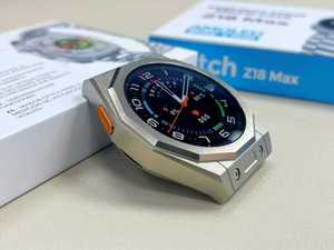 Montre connectée sportive ronde Z18 Max 2025, avec bracelet en acier inoxydable, batterie 300 mAh, étanche IP67, Reloj Inteligente, montre intelligente - Product Image 4