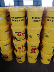 Distributeur d'usine de haute qualité, personnalisation de seaux de 15 kg <span class=keywords><strong>00</strong></span> #   0 #   Graisse au lithium semi-fluide pour machines de construction, camion pompe à béton - Product Image 2