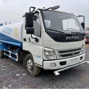 Foton Aumark Nuovo Autocisterna Manuale 4x2 con Motore Diesel Euro 3, Veicolo per Consegna Acqua Mobile, Mini Autocisterna da 5000 Litri Usata - Product Image 2