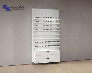 Exhibidor de Pared para Gafas Personalizado, Estante de Exhibición de Pared para Óptica - Product Image 2