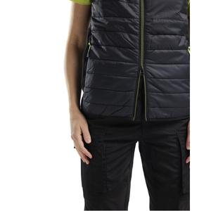 BLAKLADER-Chaleco cálido para mujer 386420309933M Negro/Amarillo-EAN 7330509818510 CHAQUETAS DE TRABAJO CHAQUETAS DE VERANO SOFTSHELL - Product Image 4