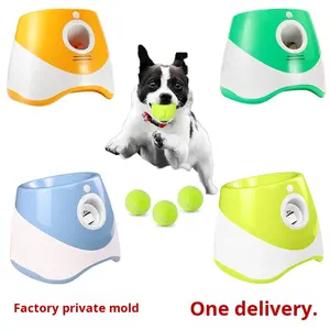Nuovissimo lanciatore elettrico interattivo per cani e lanciatori di palline da Tennis eco-friendly in plastica per animali domestici all'ingrosso - Product Image 2