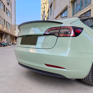 กันชนรถยนต์ Welta รุ่นยอดนิยม ผลิตจากพลาสติก ABS+PP สำหรับรถยนต์ Tesla Model 3 ปี 2019-2022 แบบยึดติด สีดำ ความเข้ากันได้ 100% - Product Image 2