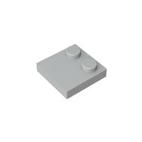 0.1kg/180 pièces 33909 plaque spéciale 2*2 avec seulement 2 goujons brique petites particules blocs de construction pièces de base