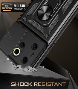 Cho Tecno Camon 20 hàng đầu trường hợp, chống sốc trượt máy ảnh bảo vệ chân đế TPU PC điện thoại di động Trường hợp đối với Tecno Camon 20 hàng đầu - Product Image 5