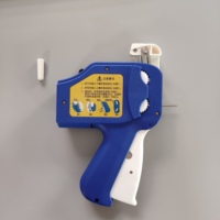 Pistol Penjepit Pin Merek Booster Bahan ABS Ramah Lingkungan Praktis untuk Pakaian Jeans Sepatu Tas Tipe Standar