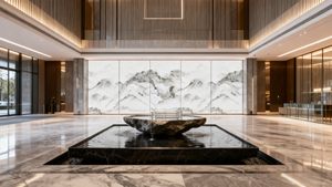 Loseta <span class=keywords><strong>de</strong></span> <span class=keywords><strong>Roca</strong></span> para Piso <span class=keywords><strong>de</strong></span> Restaurante, Superficie Sinterizada Normal, Diseño Personalizado para Decoración <span class=keywords><strong>de</strong></span> Paredes <span class=keywords><strong>de</strong></span> Comedor - Product Image 5