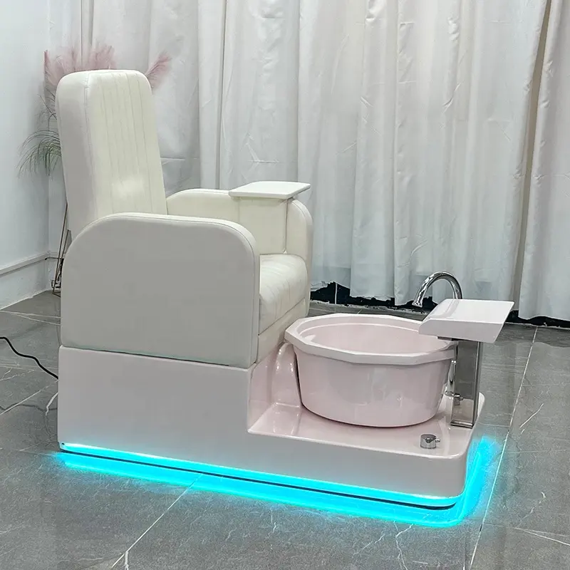 Pedikür masaj Spar sandalye toptan lüks Modern güzellik tırnak salonu mobilyası Pipeless Whirlpool ayak Spa pedikür koltuğu