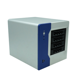 N5105 Mini ITX Nas PC con 4 bahías 8G DDR4 Ram y 128G SSD Mid Tower con ventilador Barebone PC - Product Image 2