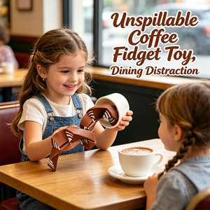 Jouet anti-stress en spirale imprimé en 3D, tasse à café torsadée, tasse à café glissante imprimée en 3D, jouet anti-stress pour enfants et adultes, décoration de bureau - Product Image 4
