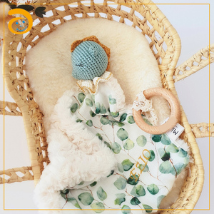 Nouveaux modèles de jouets en crochet doux faits à la main, couverture en mousseline <span class=keywords><strong>pour</strong></span> bébé, <span class=keywords><strong>doudou</strong></span> <span class=keywords><strong>pour</strong></span> bébé, jouet en crochet personnalisé <span class=keywords><strong>pour</strong></span> bébé, <span class=keywords><strong>pour</strong></span> offrir - Product Image 5