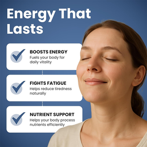 Capsules de Vitamine B12 Végétaliennes 1000mcg Méthylcobalamine pour l'Énergie et le Soutien Cérébral, Disponibles en OEM/ODM, Testées par des tiers - Product Image 3