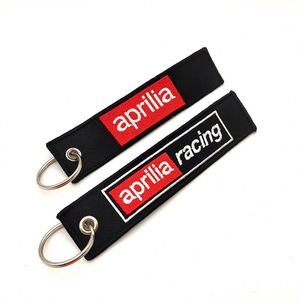 Llavero de Acero Inoxidable con Logotipo Personalizado, Material de Poliéster, Impresión por Transferencia Térmica Duradera, Tamaño Personalizado - Product Image 1