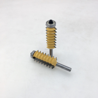 Foret en carbure TUOKE TK852 à taille personnalisable pour le travail du bois, utilisation sur routeur CNC et machine verticale, longue durée de vie