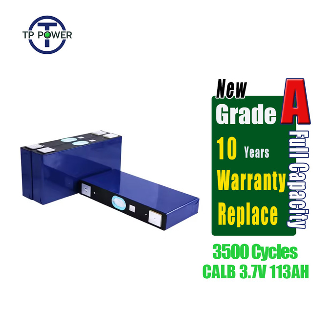Rechargeable Grade Brand New CALB 3.7v 113Ah NCM Prismatic Lithium Ion Batteries CE Certified 3000 Cycles for Electric Forklifts