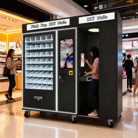 Distributeur automatique d'impression et de décoration 3D pour nail art avec plusieurs options de paiement et surveillance à distance