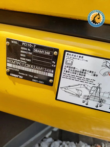 Excavadora de cadenas Komatsu PC110-7 de segunda mano, 10 toneladas, motor en buen estado - Product Image 3