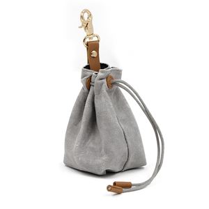 Portable Canvas Pet Training Bag with Collapsible Bowl Practical Dog Training <b>Gift</b> for Travel - Product Image 4