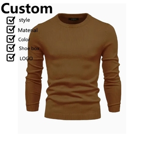 Venta caliente Popular de moda para hombre bordado personalizado invierno suéteres de alta calidad - Product Image 1