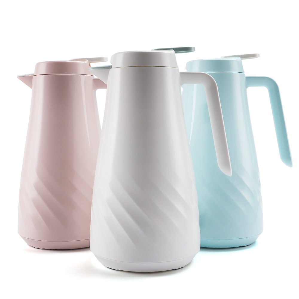 Nouveau Produit Intérieur En Verre Carafe à Café Thermique Thermos Café Théière avec le Logo Adapté Aux Besoins Du Client