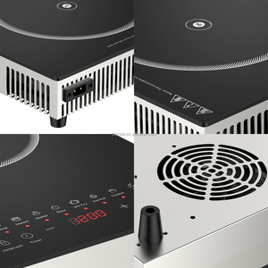 Cocina de inducción recargable solar de 1200W con placa de cocina integrada para casa, estación de carga de coche marino, uso en cocina al aire libre - Product Image 3