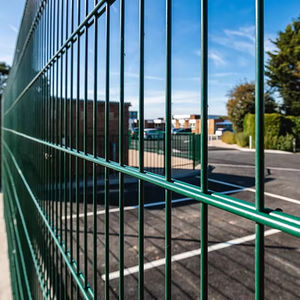 Clôture en métal soudé 868 bon marché <span class=keywords><strong>de</strong></span> haute qualité clôture en treillis métallique à double fil double tige pour l'Allemagne - Product Image 3