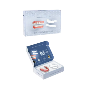 Accessoires de blanchiment des dents en silicone <span class=keywords><strong>naturel</strong></span>, fausses dents à clipser, plaquettes dentaires non toxiques pour usage domestique, pour hommes et femmes - Product Image 1