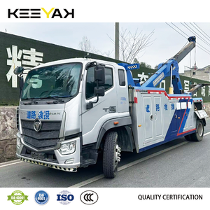 FOTON 4x2 Camion de remorquage intégré avec élévateur sous châssis 12 tonnes, dépanneuse à grue – Usine de classe mondiale pour des ventes en forte croissance - Product Image 3