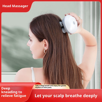 Brosse à cheveux, appareil de massage pétrissant vibrant, soins capillaires, masseur électrique du cuir chevelu pour la relaxation du cou